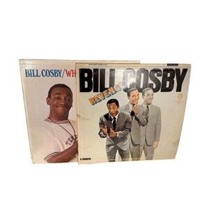 Vintage Comedy Bill Cosby Vinyl Records Why Is There Air Mono LP‎ 12in